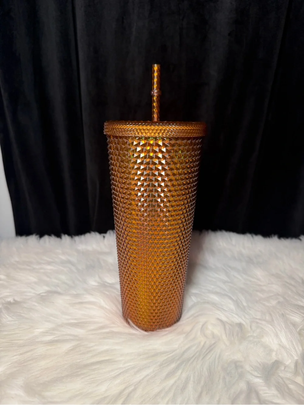 Starbucks textured studded